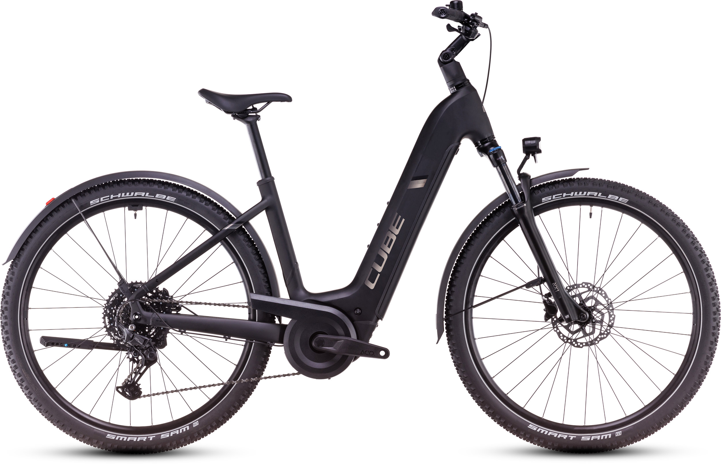 Cube Nuride Hybrid Pro 600 Easy Entry Allroad black´n´bronze