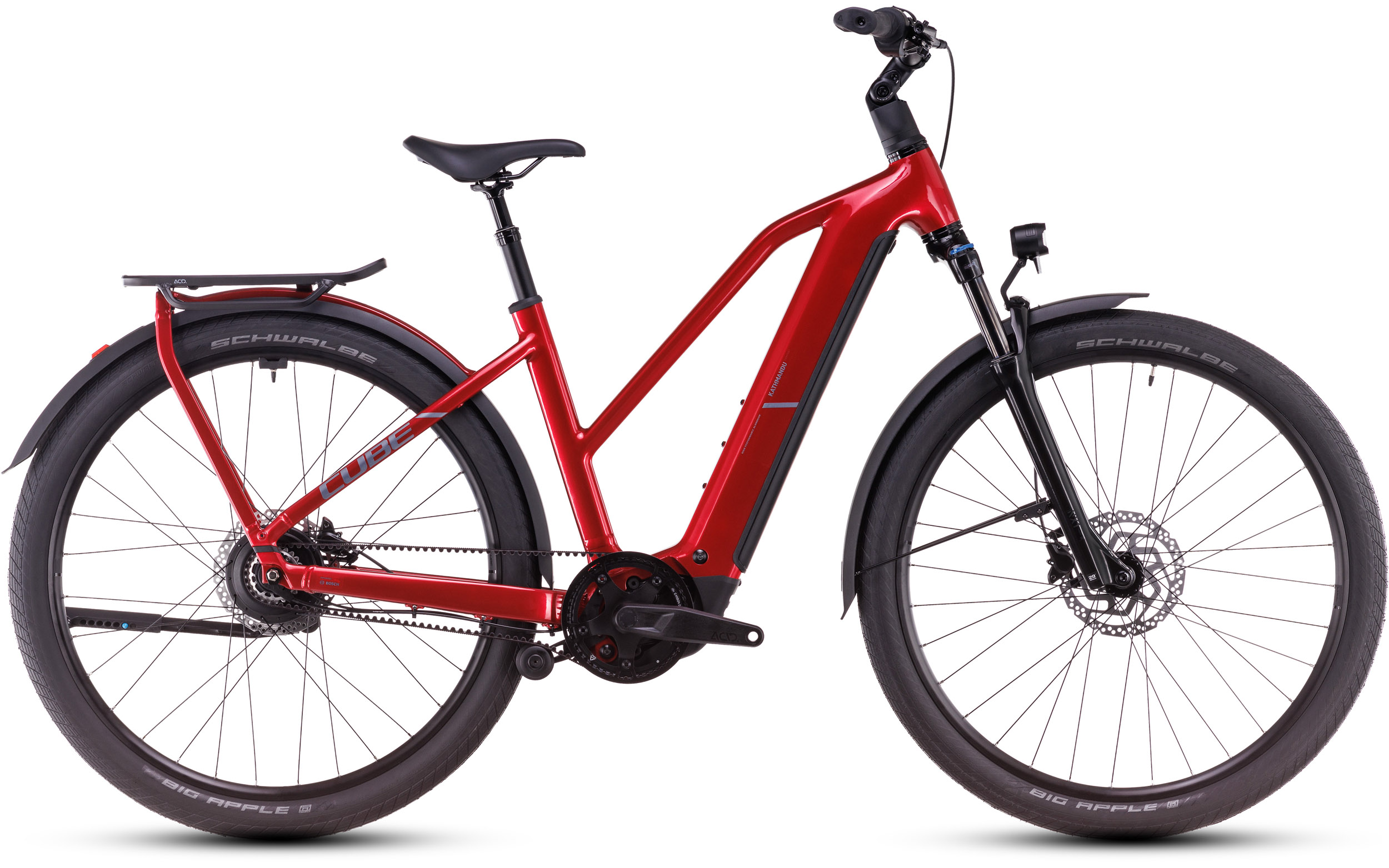 Cube Kathmandu Hybrid Comfort Pro 800 Lady electricred´n´red